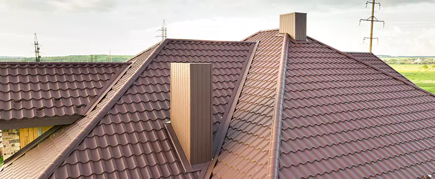 Residential Chimney Flashing Restoration in Woodbridge, ON