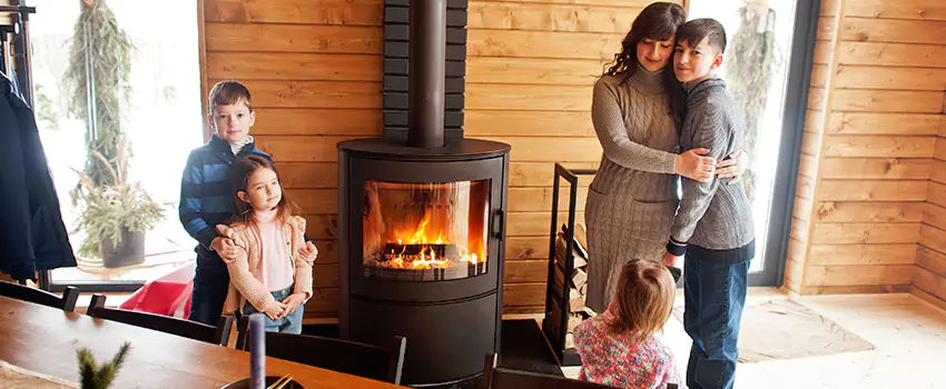 Morso Cast Iron Fireplace Insert Installation in Woodbridge, Ontario