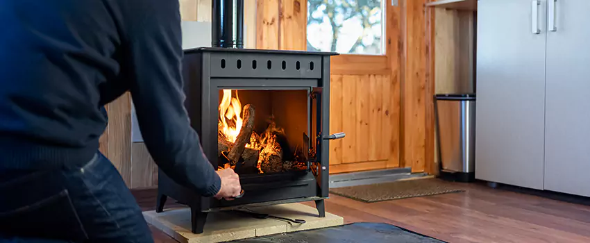 Open Hearth Wood Fireplace Installation in Woodbridge, ON